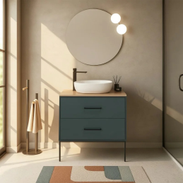 Mobile bagno sospeso 80 cm...