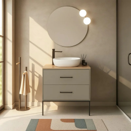 Mobile bagno sospeso 80 cm...